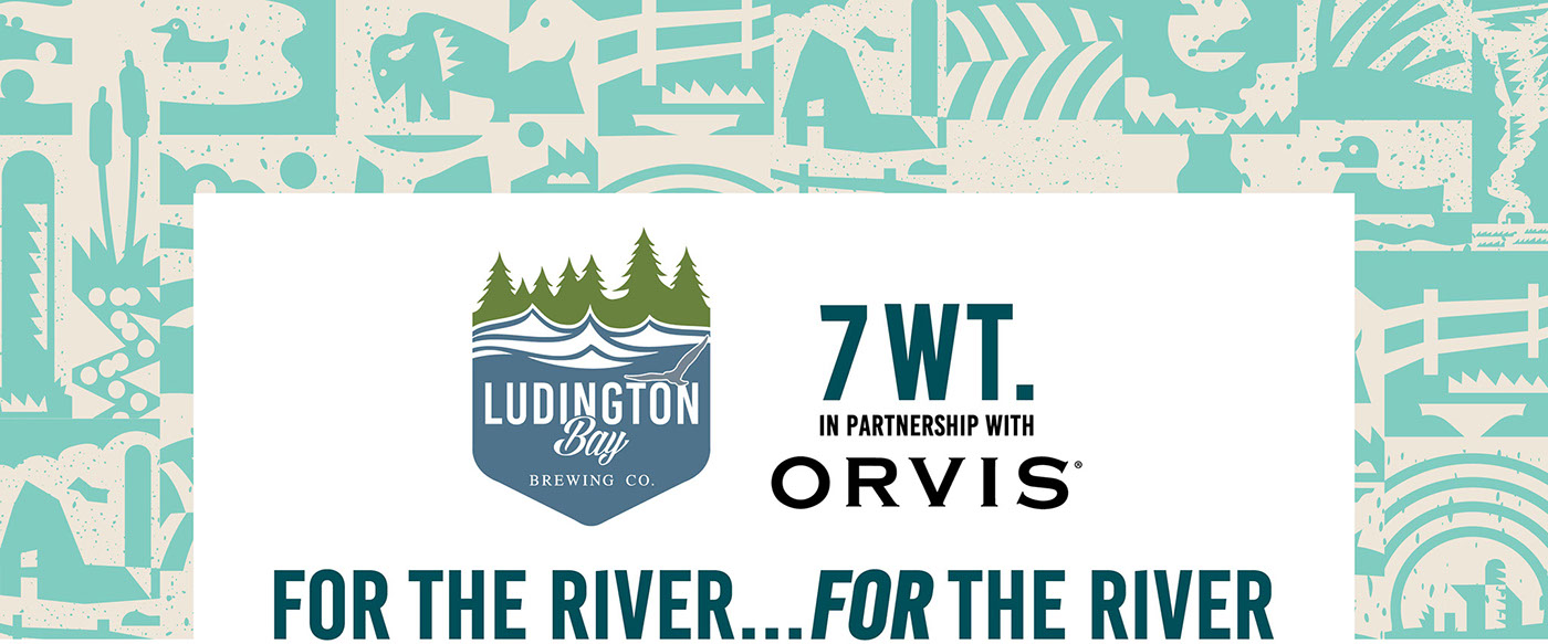 7 Wt. Hazy IPA Collaboration with ORVIS - For the River... For the River